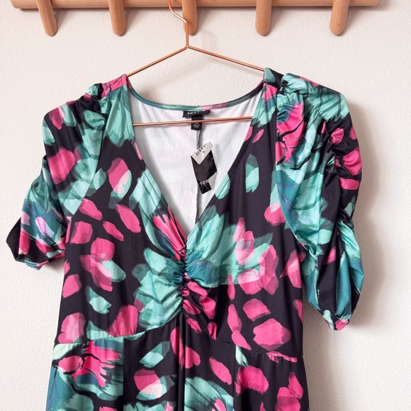 Torrid Cinch Front Butterfly Print Dress - Picture 4 of 15